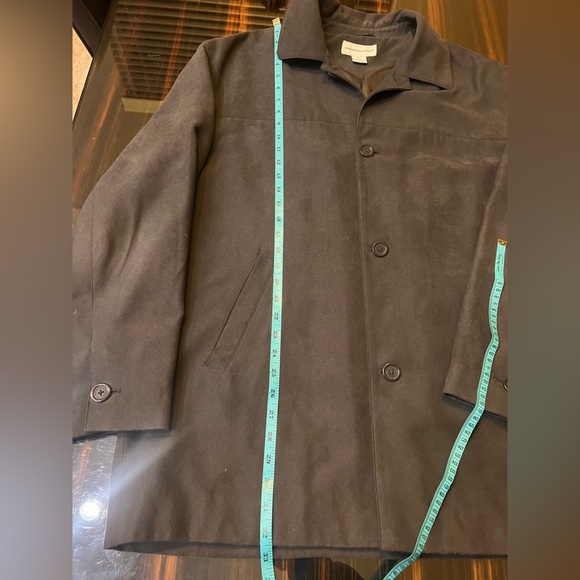 Men’s Pronto uomo faux suede jacket - Picture 4 of 7